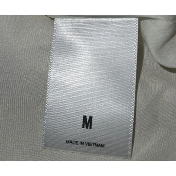 Express Tweed Double Breasted Blazer Gold Button Size M Womens Boucle Cream Gold - Picture 4 of 10